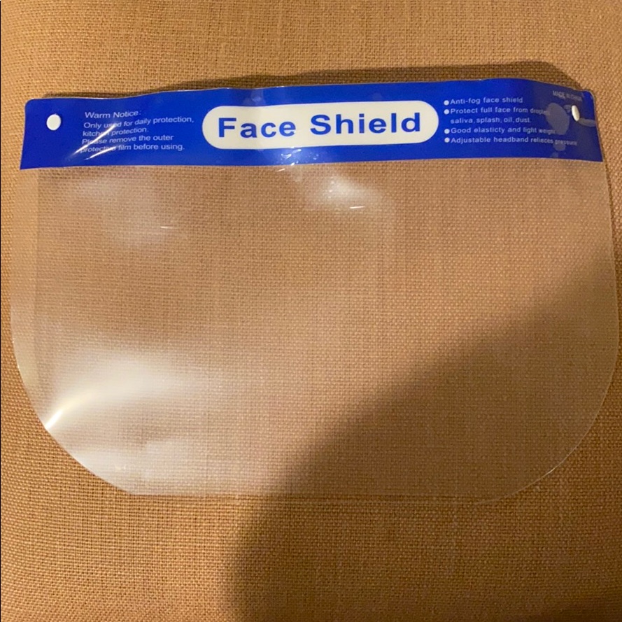 Plastic Face Shields